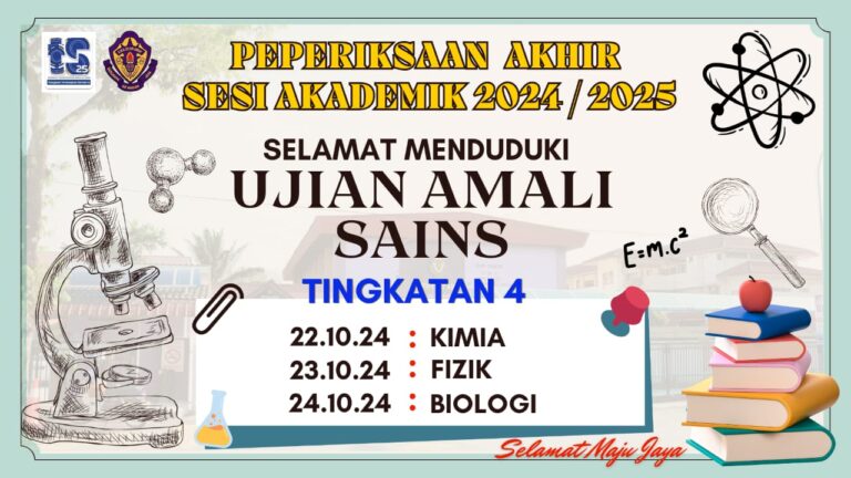 UJIAN AMALI SAINS TINGKATAN 4